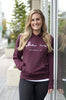 SHE IS Maroon Hoodie